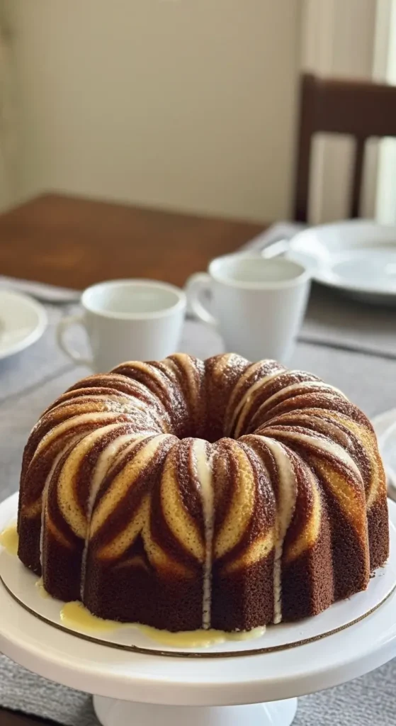 Cinnamon Swirl Bundt Cake