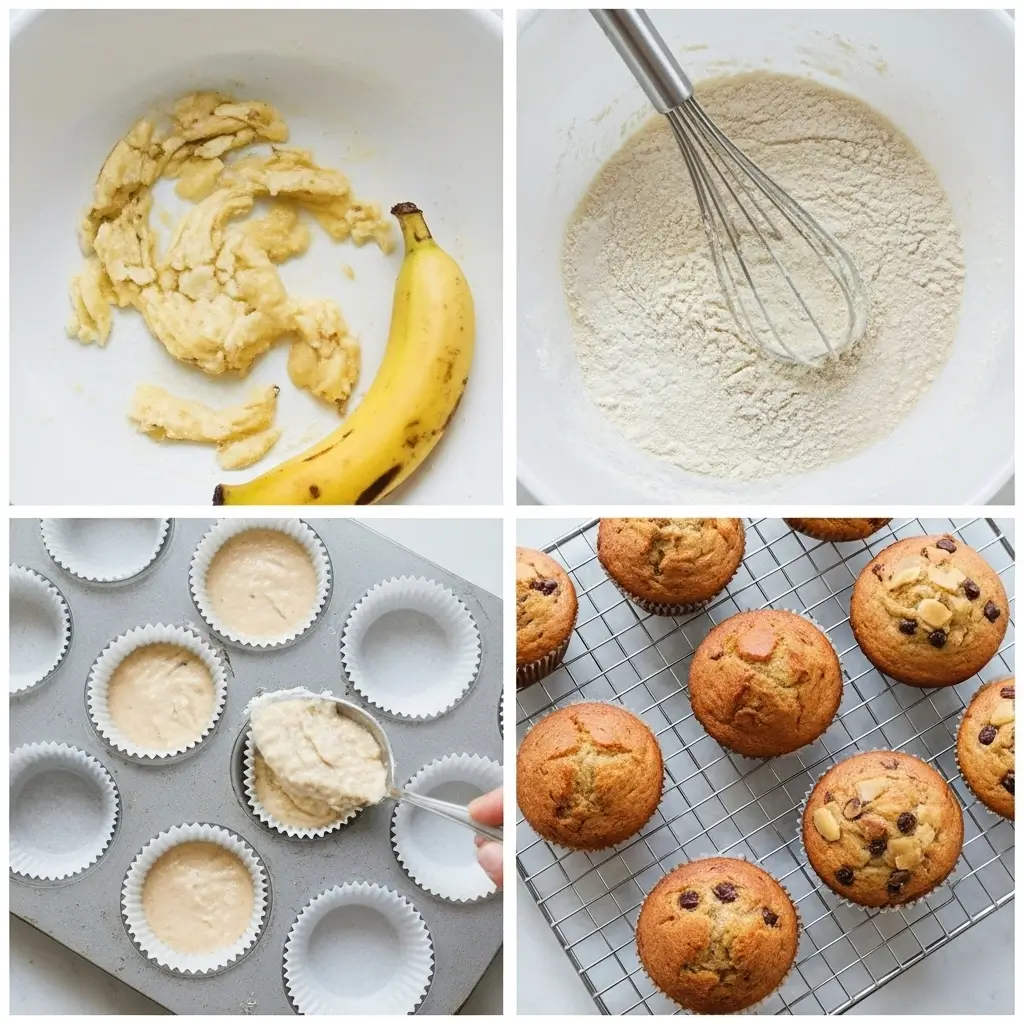 Banana Protein Muffins