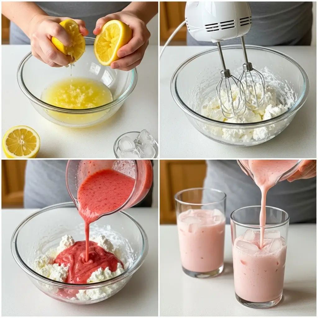 Whipped Pink Lemonade