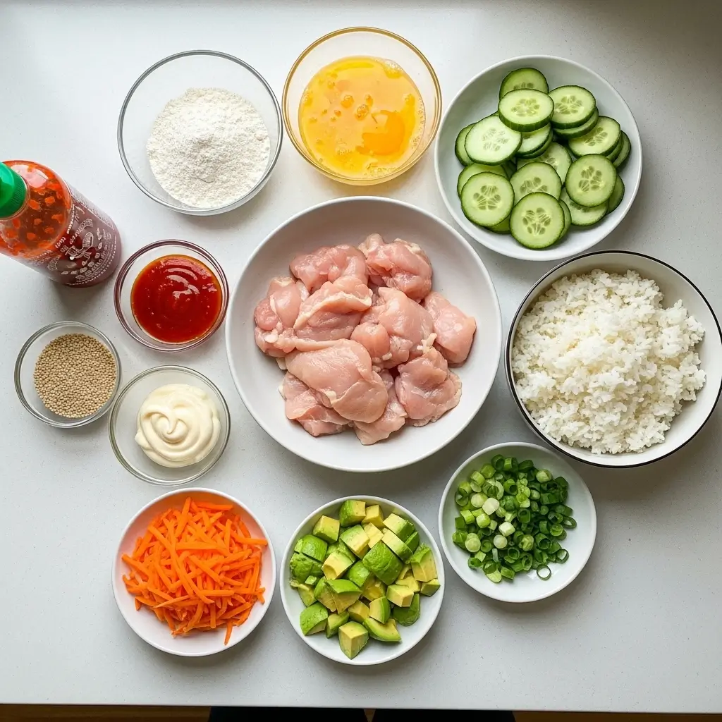 Bang Bang Chicken Bowl