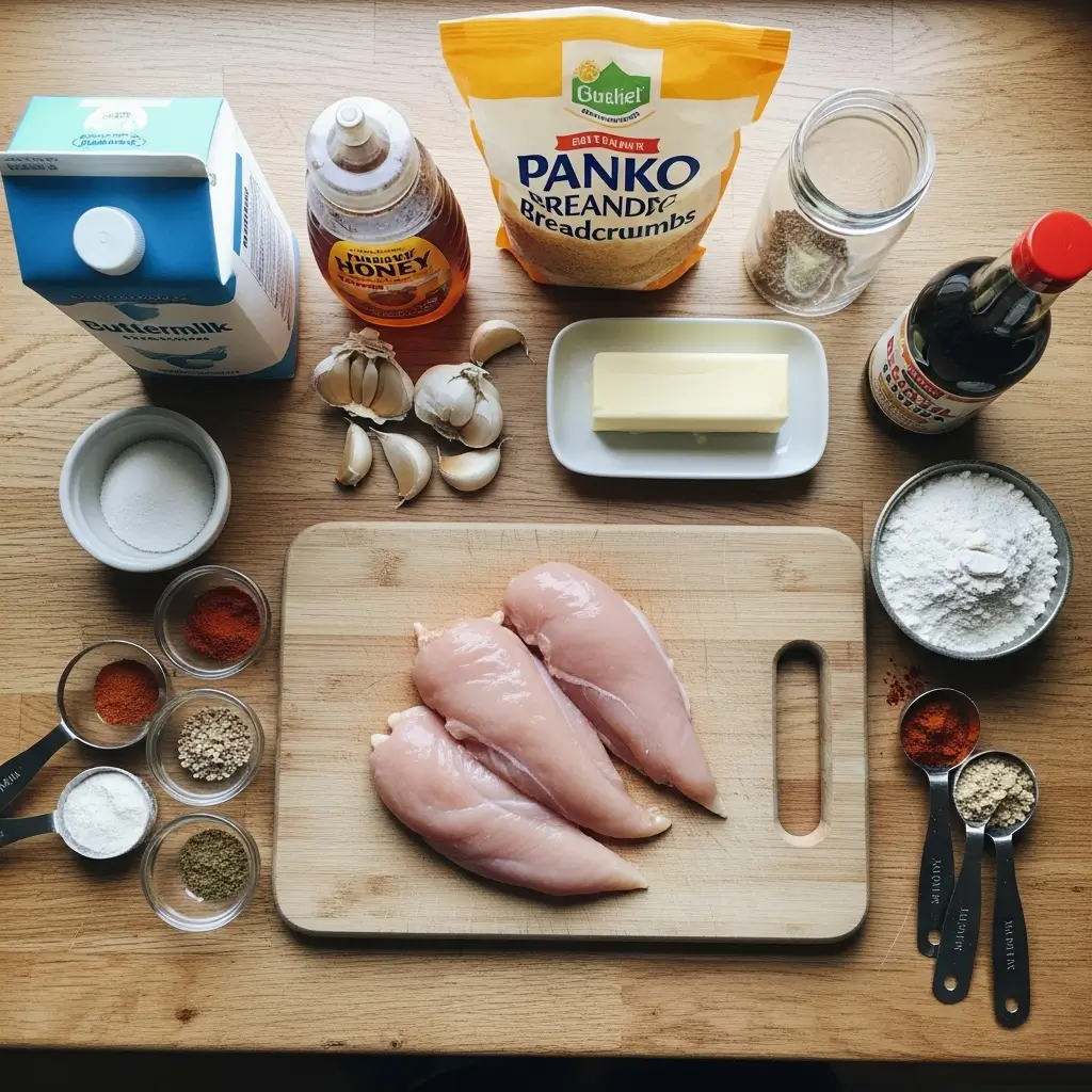 Air Fryer Honey Butter Garlic Chicken Tenders