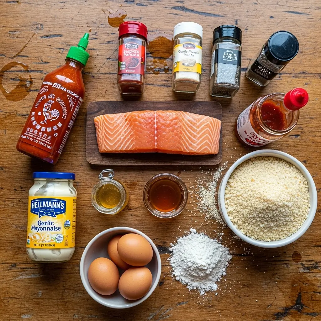 Crispy Bang Bang Salmon Bites