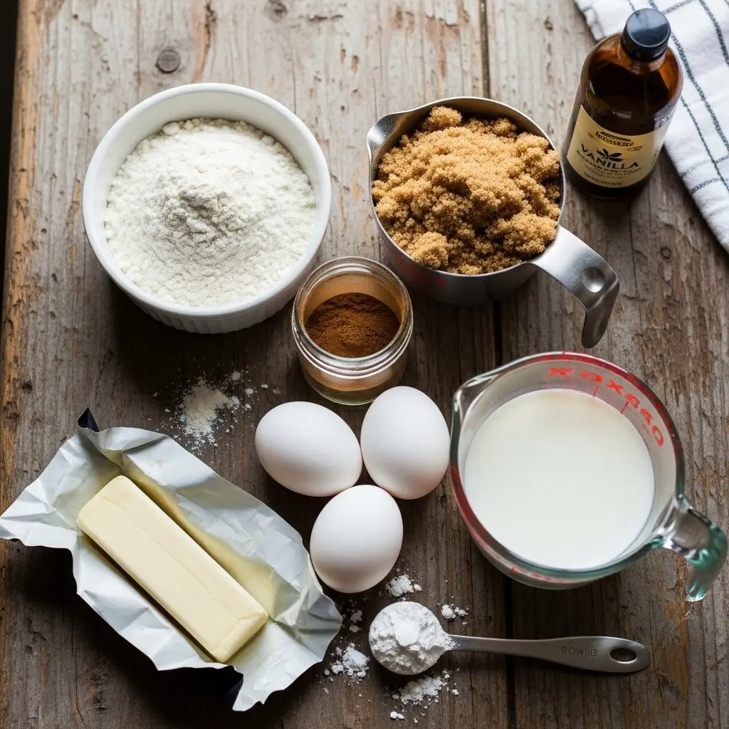 Cinnamon Brown Sugar Pancakes