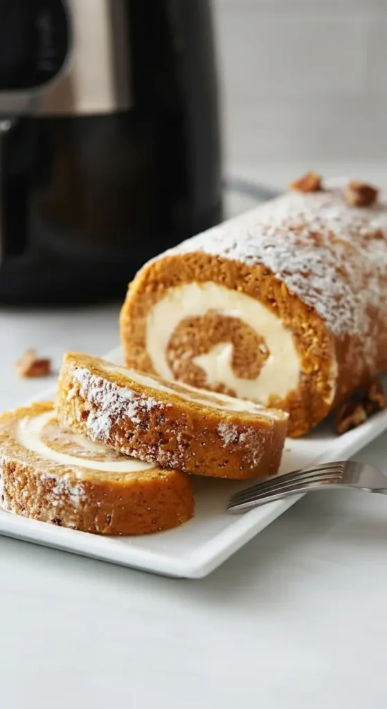 Pumpkin Roll Cake