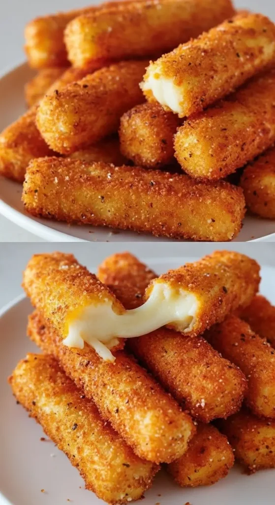 Air Fryer Mozzarella Sticks