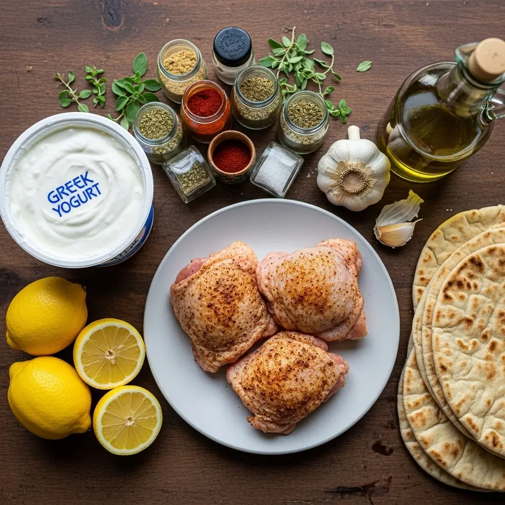 Chicken Shawarma with Garlic Sauce