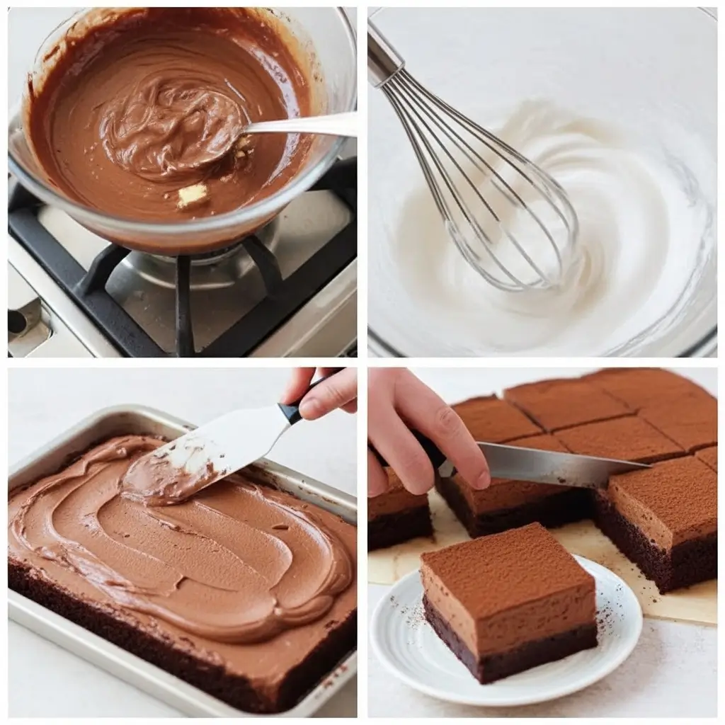 Chocolate Mousse Brownies