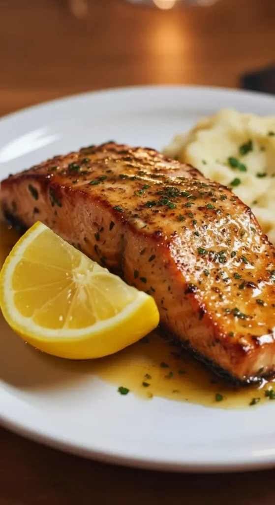 Texas Roadhouse-Style Baked Salmon