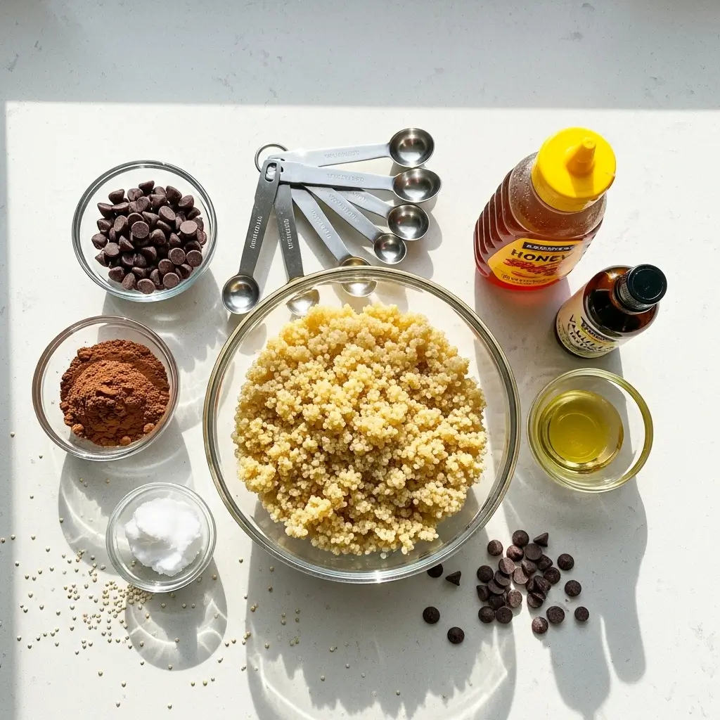 Dark Chocolate Quinoa Crisps