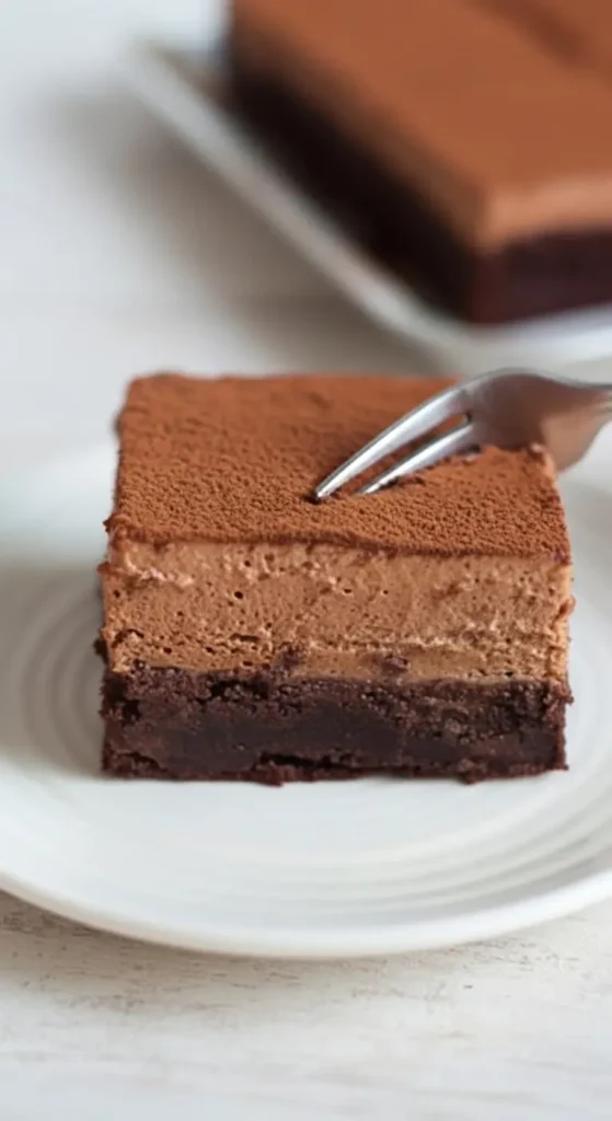 Chocolate Mousse Brownies