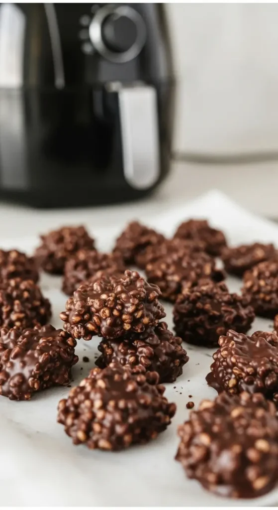 Dark Chocolate Quinoa Crisps
