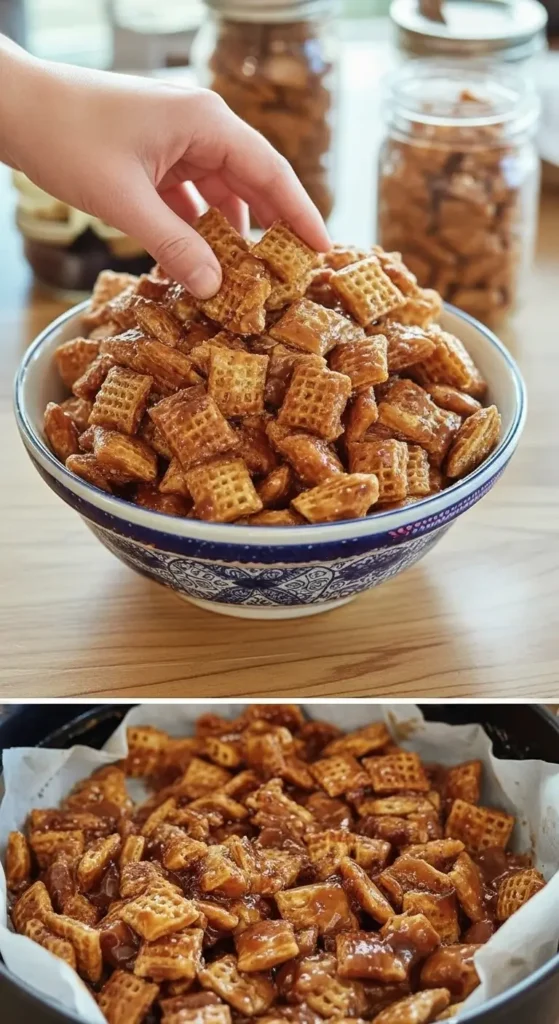 Toffee Chex Mix